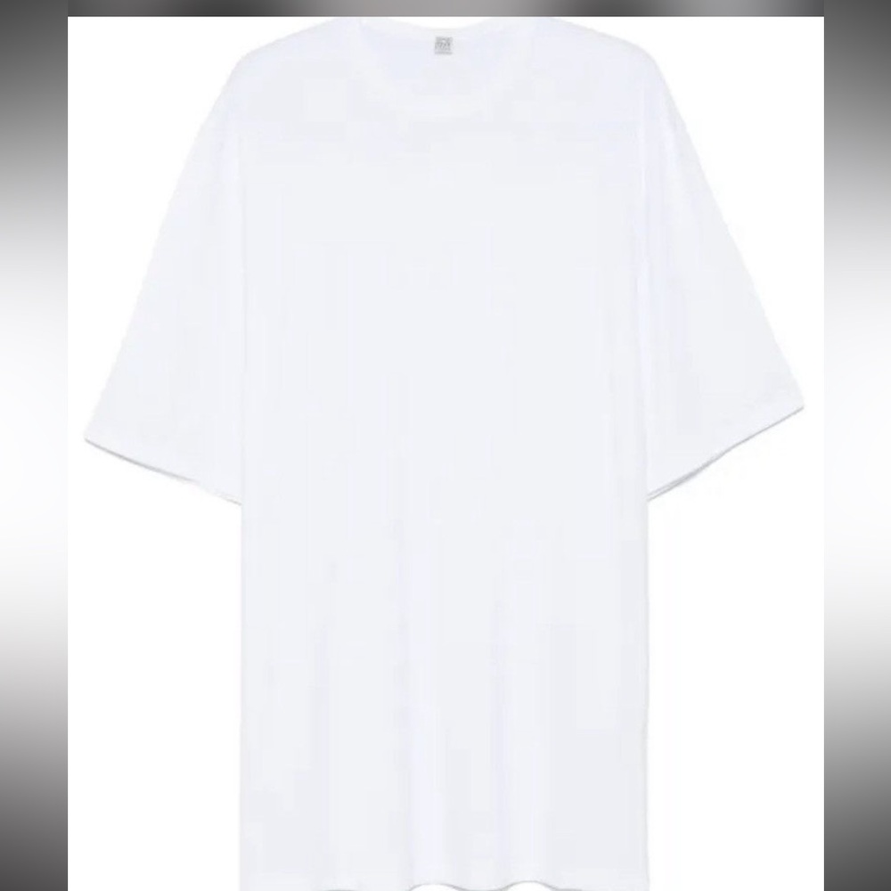 2 TOTOME (1 black & 1 white t-shirt dress Sz: XS $290 each - Picture 3 of 9